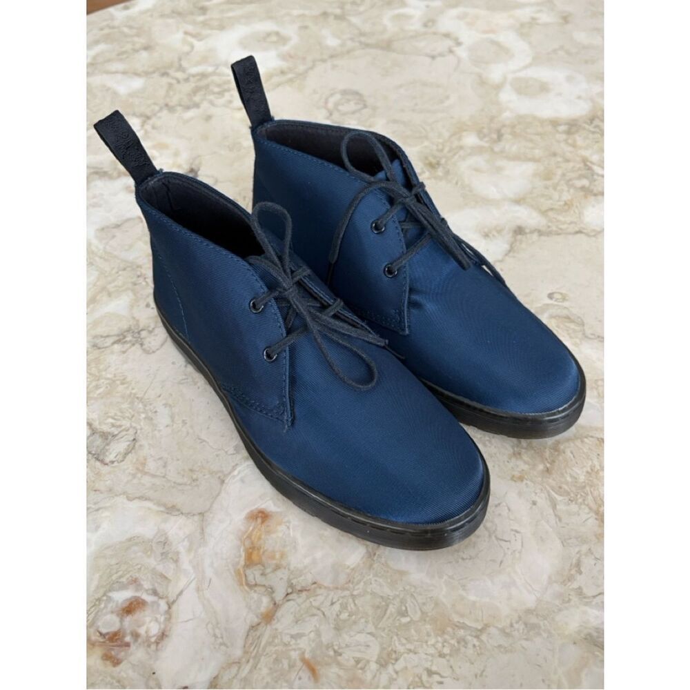 Dr. Martens Daytona Satin Blue, Women's Desert Boots - As New